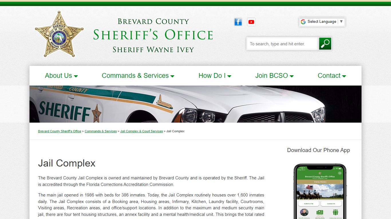 Jail Complex : Brevard County Sheriff's Office - BrevardSheriff